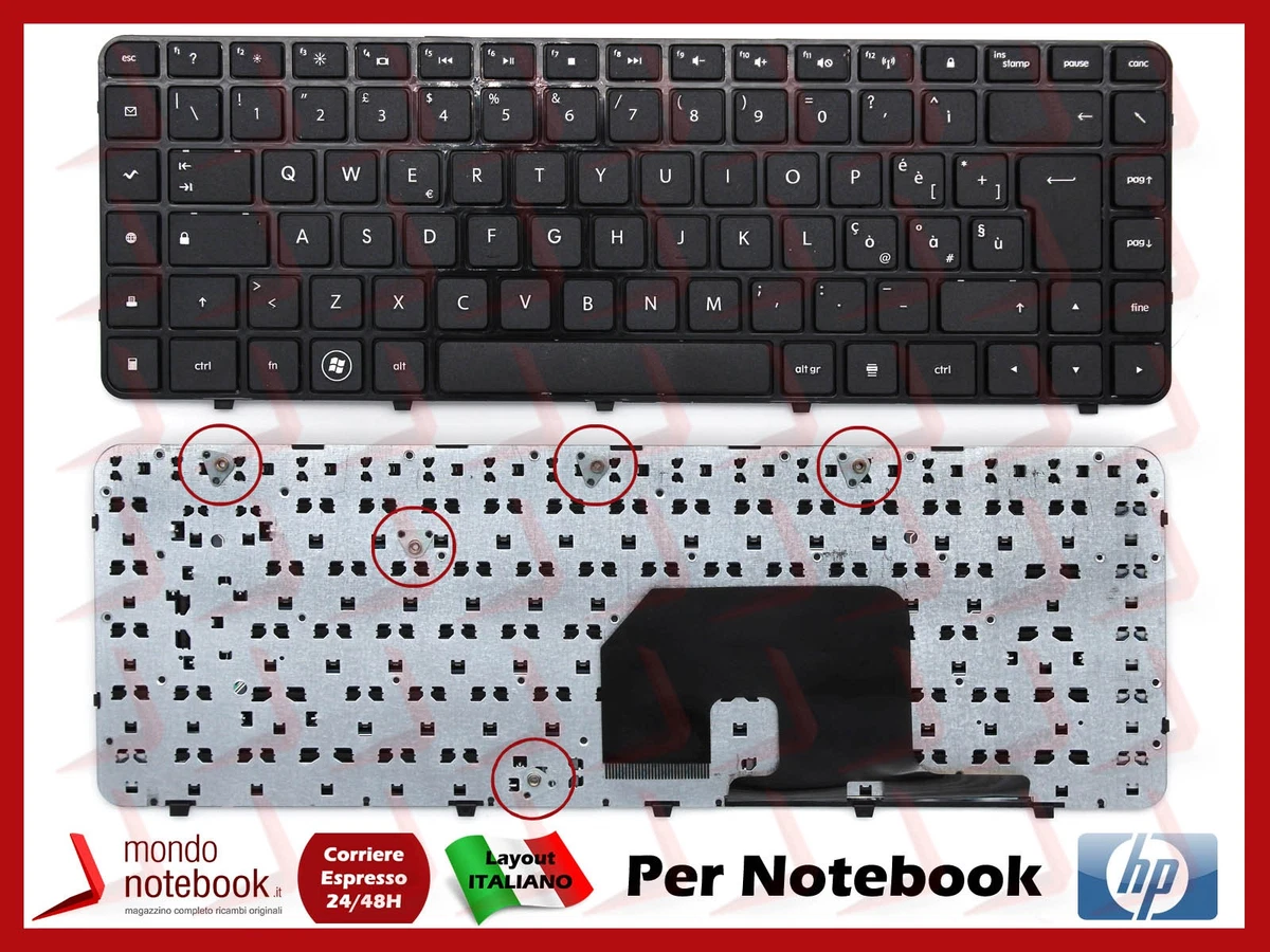 Laptop Replacement Keyboard Fit HP Pavilion 15-DA 15-DB TPN-C135 TPN-C136 US Layout (No Backlight Black - Foto 4
