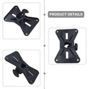 Leicht verstellbarer Kunststoff DJ Lautsprecher Ständer Adapter für 35mm Halte - Bild 1 von 12