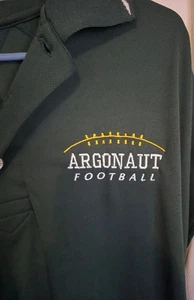 Argonaut High School Mustangs Football Jackson California Polo Golf Shirt t  XL - Picture 1 of 4