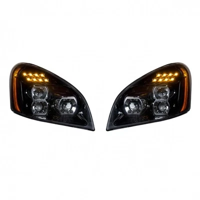 1双“停电”LED车头灯适用于2008 - 2017 Freightliner Cascadia — 第 1/4 张图片