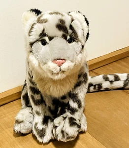 Ganz Webkinz Snow Leopard Signature PLush 11" EUC wks1048 No Code - Picture 1 of 8