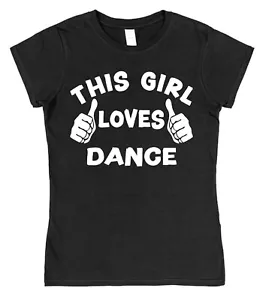 T-Shirt This Guy OR Girl Loves Dance für Tänzerin Choreografin Lehrerin Balletthahn - Bild 1 von 24