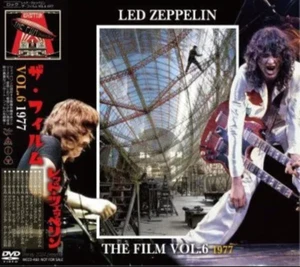 LED ZEPPELIN / THE FILM VOL.6 1977 (DVD) con región bi NUEVO - Imagen 1 de 2