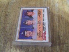MIKE SCIOSCIA 1990 Topps Double Header--Test Issue-  2 pictures in holder