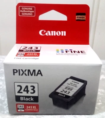 Canon PIXMA PG-243 Pigment Black Ink Cartridge 1287C001 NEW SEALED! - Image 1 of 4