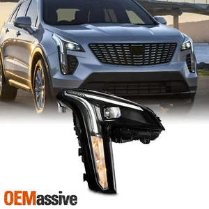 For 19-23 Cadillac XT4 Halogen Signal Projector Dual Beam LED Headlamp Passenger - Picture 1 of 9