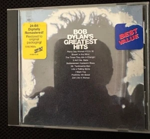 Bob Dylan - Greatest Hits CD 24 bit digitally remastered - Picture 1 of 4