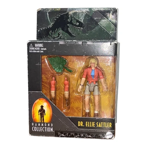 Jurassic Park Hammond Collection Dr. Ellie Sattler Action Figure 3.75 in - NEW Cover