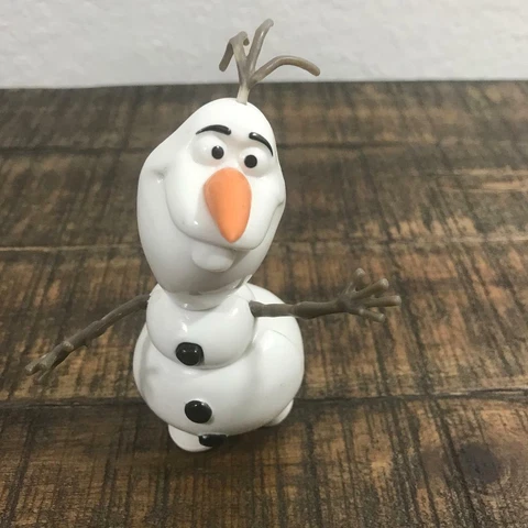 Disney Frozen Singing Olaf Figure Snowman Talks & Sings In Summer Olaf Toy 4" Cover