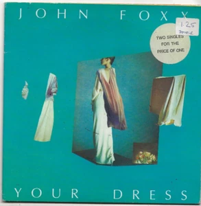 JOHN FOXX ULTRAVOX YOUR DRESS 2 x 7" UK DOUBLE PACK, 2 SINGLES, 4 SONGS - Picture 1 of 2