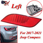 For 2017-2021 Jeep Compass Rear Bumper Reflector Marker Light Driver Side Jeep Compass