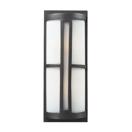 ELK LIGHTING 42396/2 Trevot 2-Light Outdoor Sconce in Graphite Cover
