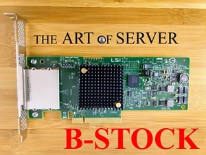 [B-STOCK] Genuine LSI 9207-8i 6Gbps SAS PCIe 3.0 HBA P20 IT Mode ZFS UNRAID - Picture 1 of 7