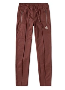 Pantalones de chándal ajustados originales Adidas marrón misterioso para hombre L BR1800 NOS - Imagen 1 de 8