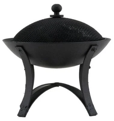 Dolls House Fire Pit & Glowing Coals Garden Outdoor Patio LED Battery Lights Up - Image 1 of 4