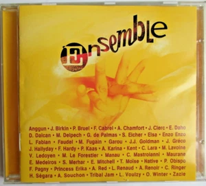 JOHNNY HALLYDAY - MANAU - ETIENNE DAHO - HELENE SEGARA - ANGGUN - CD "ENSEMBLE" - Imagen 1 de 3