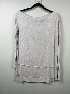 Camiseta We The Free People Luna Talla S Gris Drapey Rayón Pequeña - Imagen 1 de 8