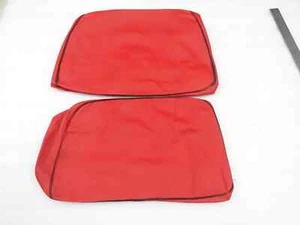 Red Colour Bottom And Rear Seat Cover Fit For Farmtrac Tractors #16-30 - Picture 1 of 9