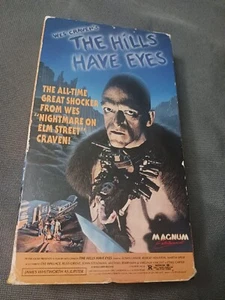 MAGNUM Rare OOP The Hills Have Eyes 1977 VHS On MAGNUM Home Video Wes Craven HTF - Picture 1 of 14