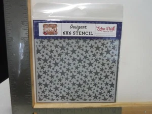 ECHO PARK PAPER DESIGNER 6X6 SHINING STARS STENCIL NEW A26903 - Picture 1 of 1