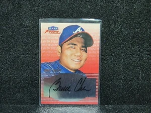 2000 Fleer Focus Bruce Chen Autograph ROOKIE CARD Atlanta Braves - Picture 1 of 2