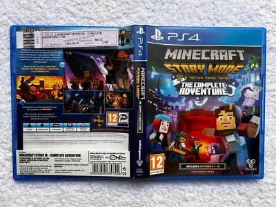 Minecraft Story Mode The Complete Adventure PS4 Sony FREE REGION English - image 1 of 2