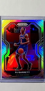 2020 2020-21 Panini Prizm Silver Prizms #241 RJ Barrett New York Knicks - Picture 1 of 2