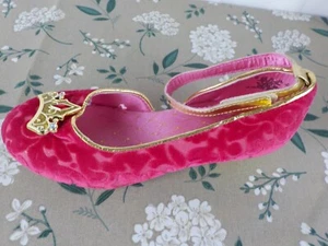 Disney Store Dornröschen Aurora Mädchen Kostüm Kleid Schuhe Größe 2/3 Brandneu - Bild 1 von 17