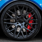 20" Rohana Rfx10 Gloss Black 19X8.5/20X11 Wheels Chevrolet Corvette C8 Z51