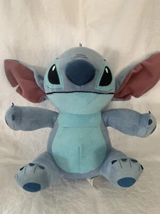 Large Blue Stitch Plush Big Ears Fuzzy Hair Lilo & Stitch 11" tall - Picture 1 of 6