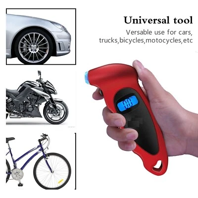 Tire Inflator Portable Air Compressor Digital Tire Pressure Gauge 0-150 PSI - Изображение 1 из 4