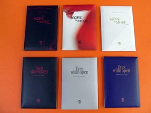 DOS VECES - Más y más / Ojos bien abiertos SEIS PO BENEFICIO 60 JUEGO DE TARJETAS FOTOGRÁFICAS - Imagen 1 de 2