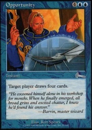 Opportunity ~ Lightly Played Urza's Legacy MTG Magic UltimateMTG Blue Card - Image 1 of 1