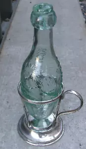Torpedo Bottle holder 6 oz Makers marked, Austin Craven Bottle & Topper - Picture 1 of 19