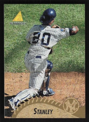 1995 Pinnacle #263 Mike Stanley Museum Collection Card TCCCX - Image 1 of 2