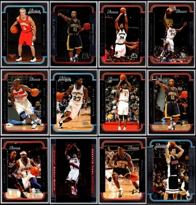 Lote de tarjetas Bowman (13) 2003 - Casi desaparecidas - ¡Consigue las tuyas antes de que todas estén tomadas! Foto 1 de 4