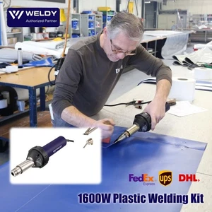 WELDY 120V 1600W Plastic Welding Kit Welding Torch Heat Gun Roofing Welder - Picture 1 of 12
