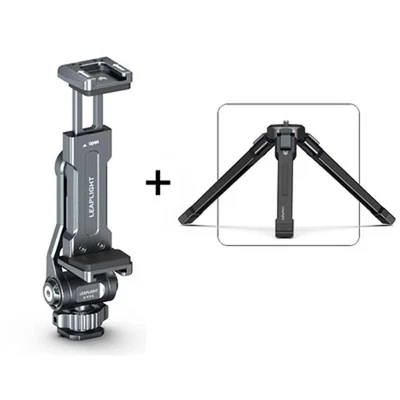 Metal Cold Shoe Phone Clamp Clip Holder Screen Monitor Tripod Mount Camera DSLR - Image 1 of 4