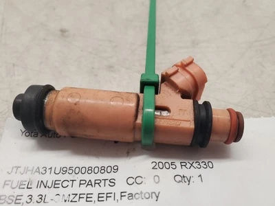 Lexus RX330 Base, Inyector de Combustible EFI, 04-08, 3.3L, 3MZFE, 23209-0A020, Fábrica Foto 1 de 4