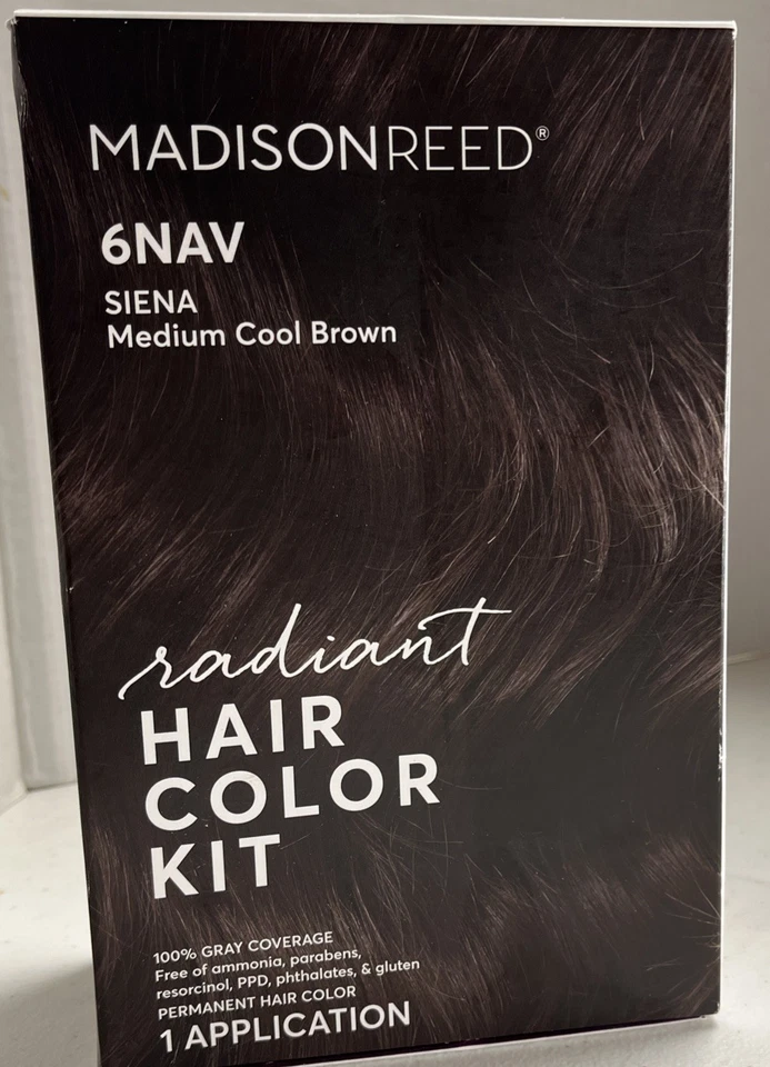 Full Complete Kit Radiant Hair Color Madison Reed Modena Brown 5.5nnn