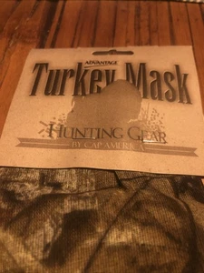 Turkey Mask / full face cover/mossy Oak thinsulated hat 3 hats - Picture 1 of 11