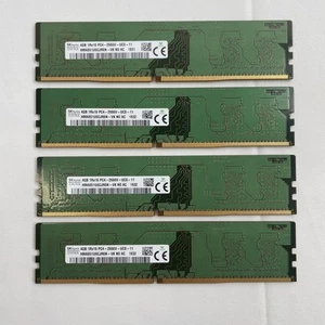 16 GB Total: Four (4) SKhynix 4GB 1Rx16 DDR4 Memory Ram - Picture 1 of 4