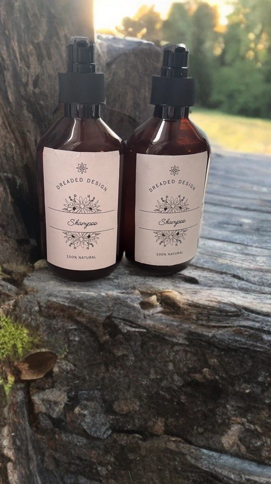 DREADED DESIGN Natural and Homemade Hair Shampoo No PARABENS
