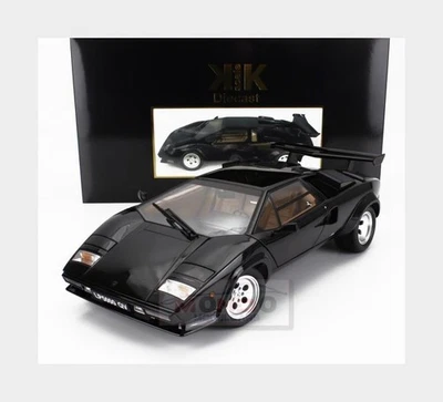 1:12 KK SCALE Lamborghini Countach Lp 5000S Qv Black 1985 KKDC120143 - Immagine 1 di 2