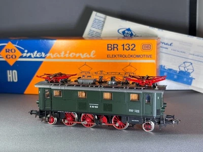 Roco 4145S H0 HO 1:87 E-Lok DB BR 132 E32 103, analog DC, „wie neu“ - Bild 1 von 4