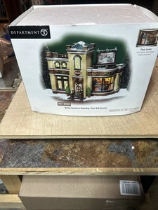 Dept 56 Harley Davidson Detailing, Parts And Service Christmas Village - Picture 1 of 8