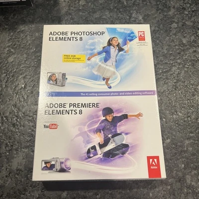 Adobe Photoshop Elements & Premiere Elements - Win & Mac Ver. 8  - Image 1 of 3