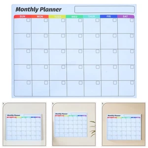  Dry Erase Whiteboard Stickers Adhesive Wall Calendar Chalkboard for - Picture 1 of 12