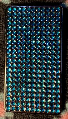 SWAROVSKI CRISTAL DECORACIÓN TELÉFONO CELULAR SOPORTES EN LA PARTE POSTERIOR DEL TELÉFONO - COSTABA 250 $ - 2X4 Foto 1 de 4