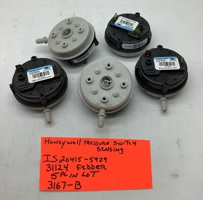 Interruptor de presión Honeywell detección/IS20415-5929/5 piezas lote\3167-B Foto 1 de 4